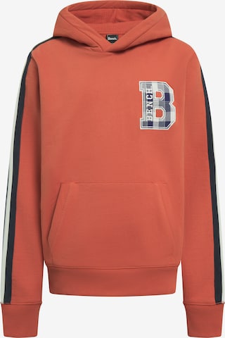 BENCH Sweatshirt in Orange: front