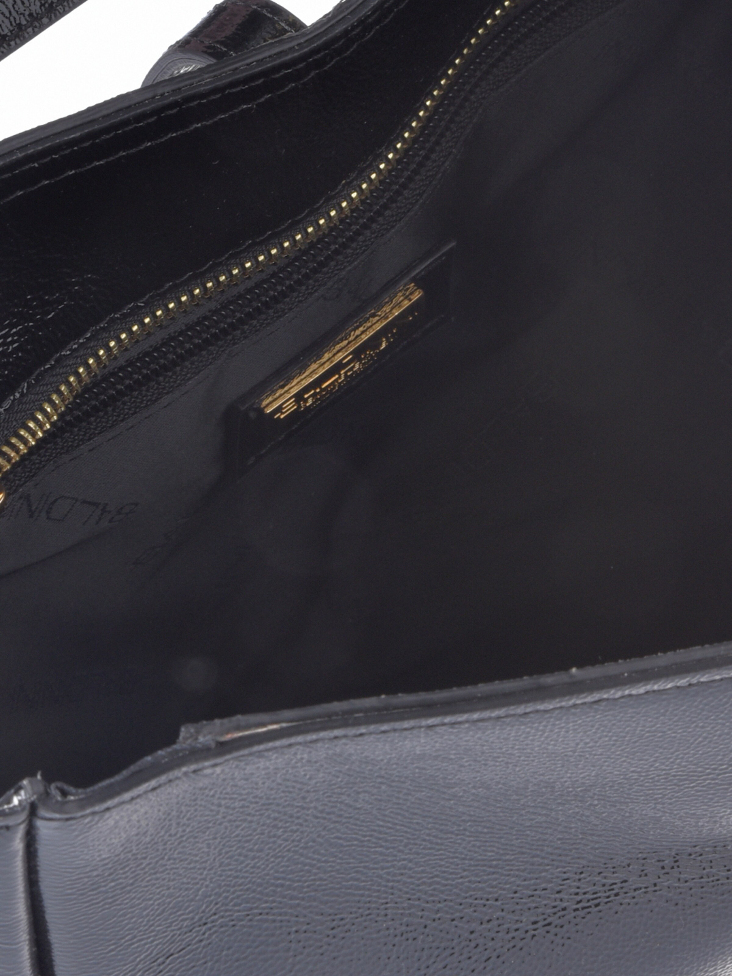 BALDININI Schultertasche in Schwarz