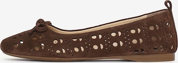 Ballerines Derimod en marron : devant