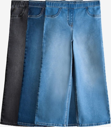 mėlyna The Set Plačios klešnės Džinsai: priekis