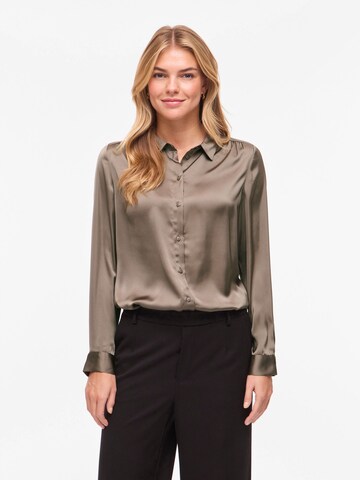 VILA Blouse 'SOFIE' in Bruin: voorkant