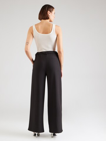 Wide leg Pantaloni 'Sarah' di ABOUT YOU in nero