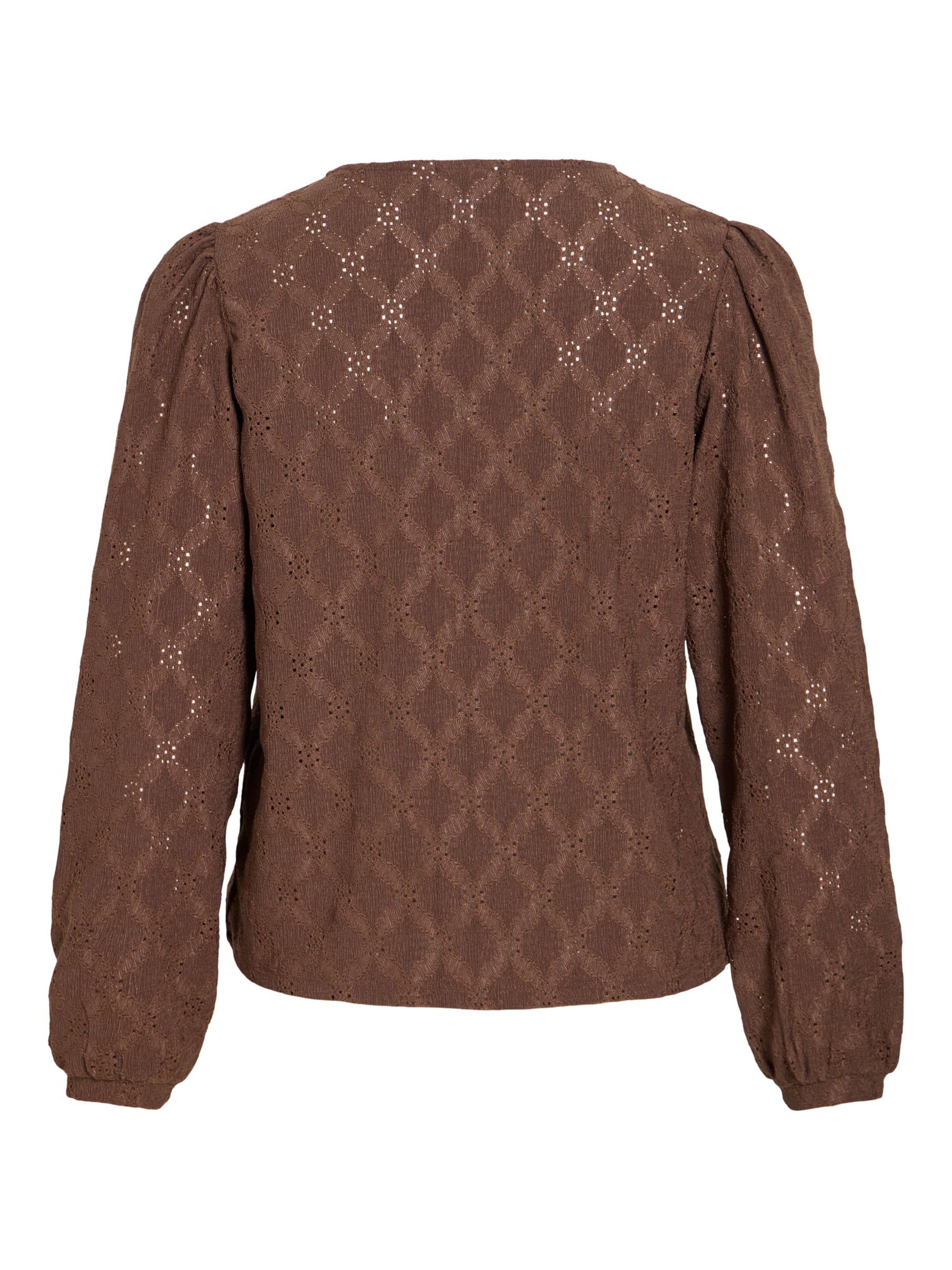 Camicia da donna 'ABBI' di VILA in marrone