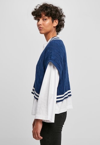 Urban Classics Pullover in Blau