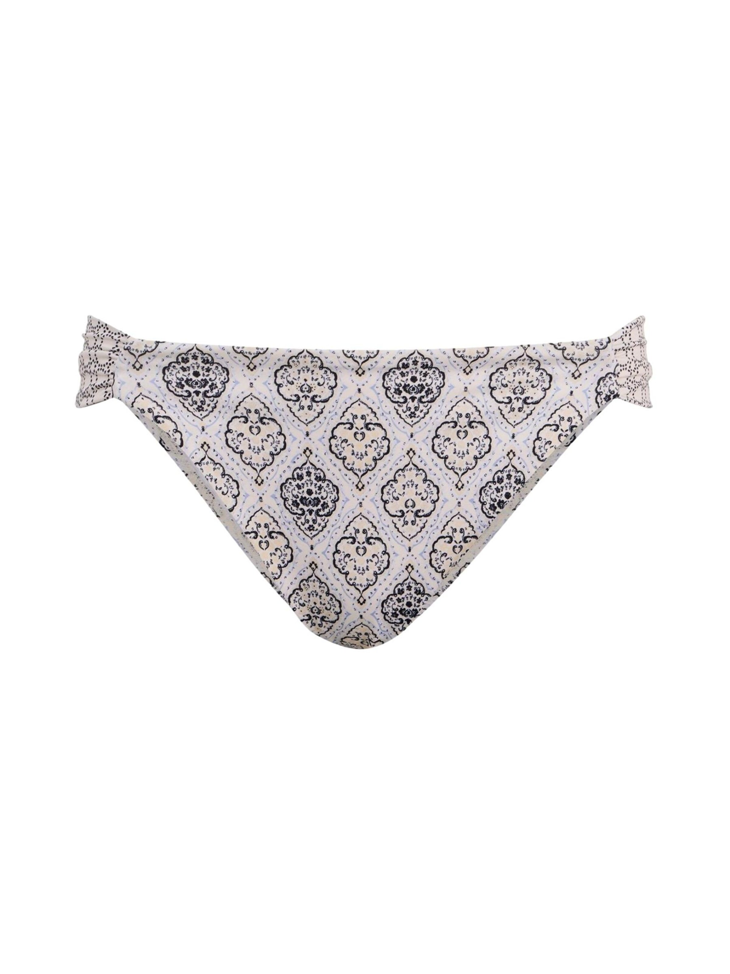 Mint Velvet Σλιπ μπικίνι σε λευκό: μπροστά