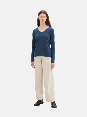 TOM TAILOR Sweater in Blue