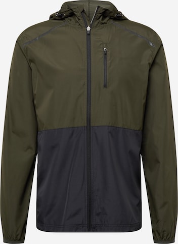 ENDURANCE Athletic Jacket 'Hugoee' in Green: front