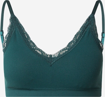 Hunkemöller Kolmio Rintaliivi 'Lola' värissä vihreä: etupuoli