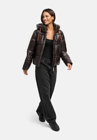 MARIKOO Winterjas 'Skyraa 16' in Bruin