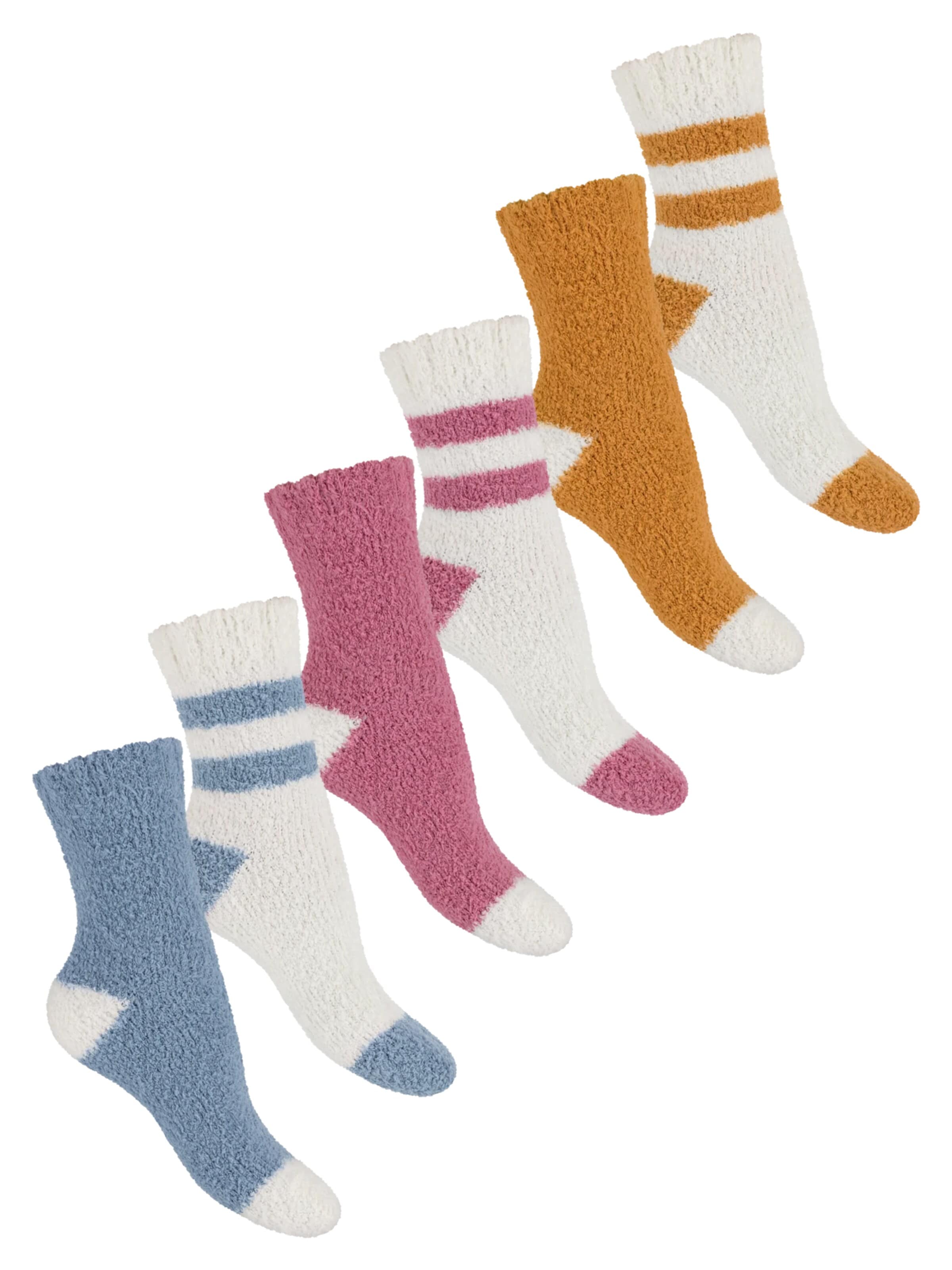 footstar Socken 'EVERYDAY! Cozy'‌‌‌‌ in Weiß: Vorderseite