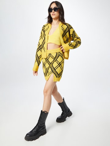 River Island - Falda en amarillo