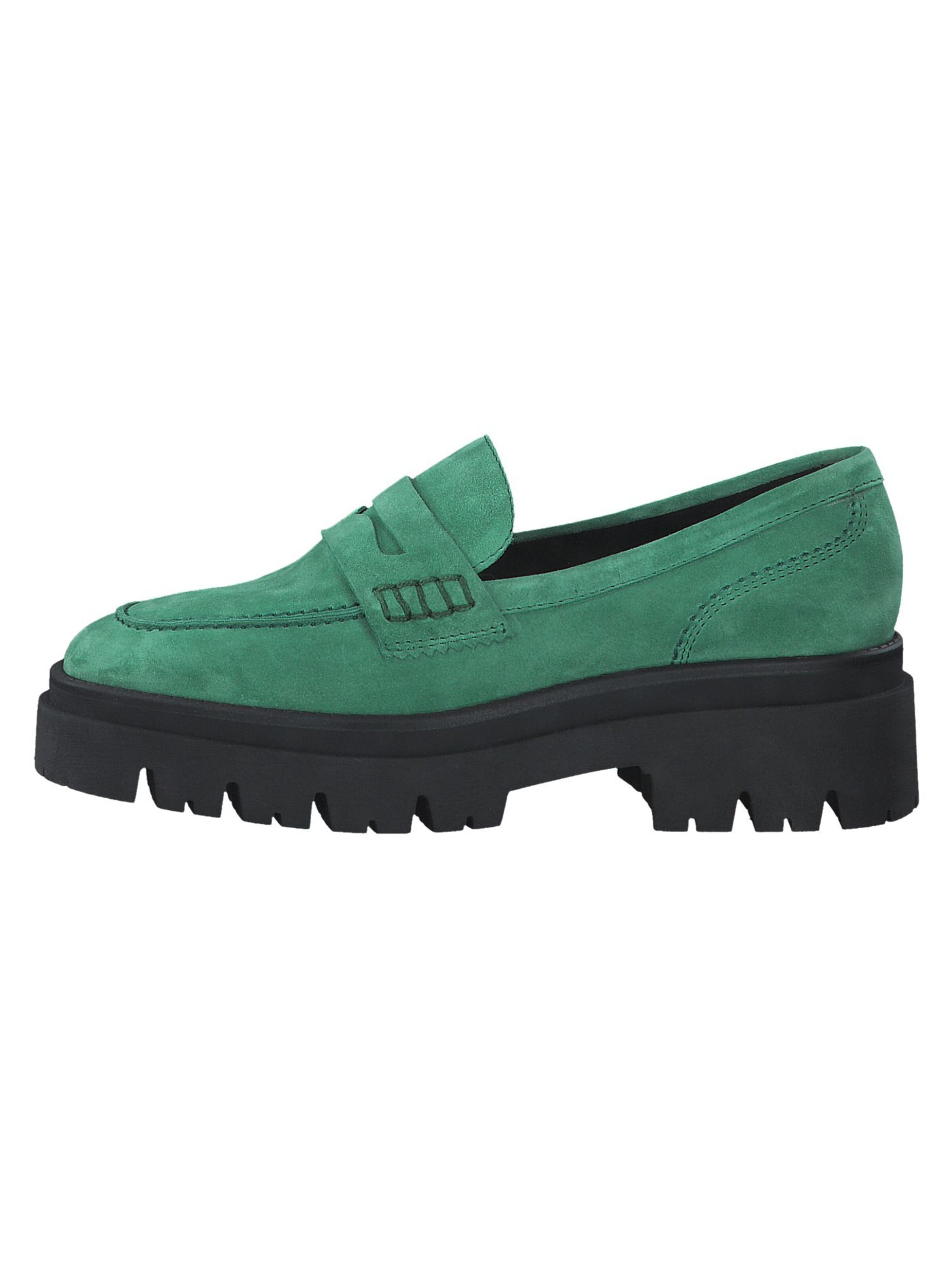 Chaussure basse Tamaris en vert