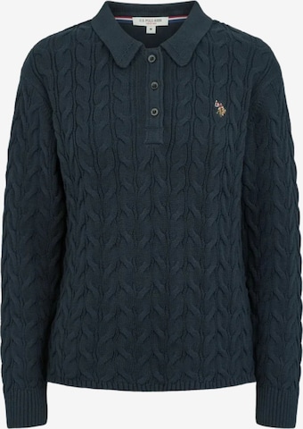 U.S. POLO ASSN. Trui in Blauw: voorkant