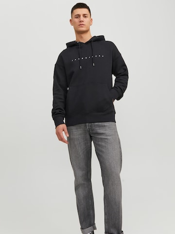 JACK & JONES Sweatshirt 'Star' in Black