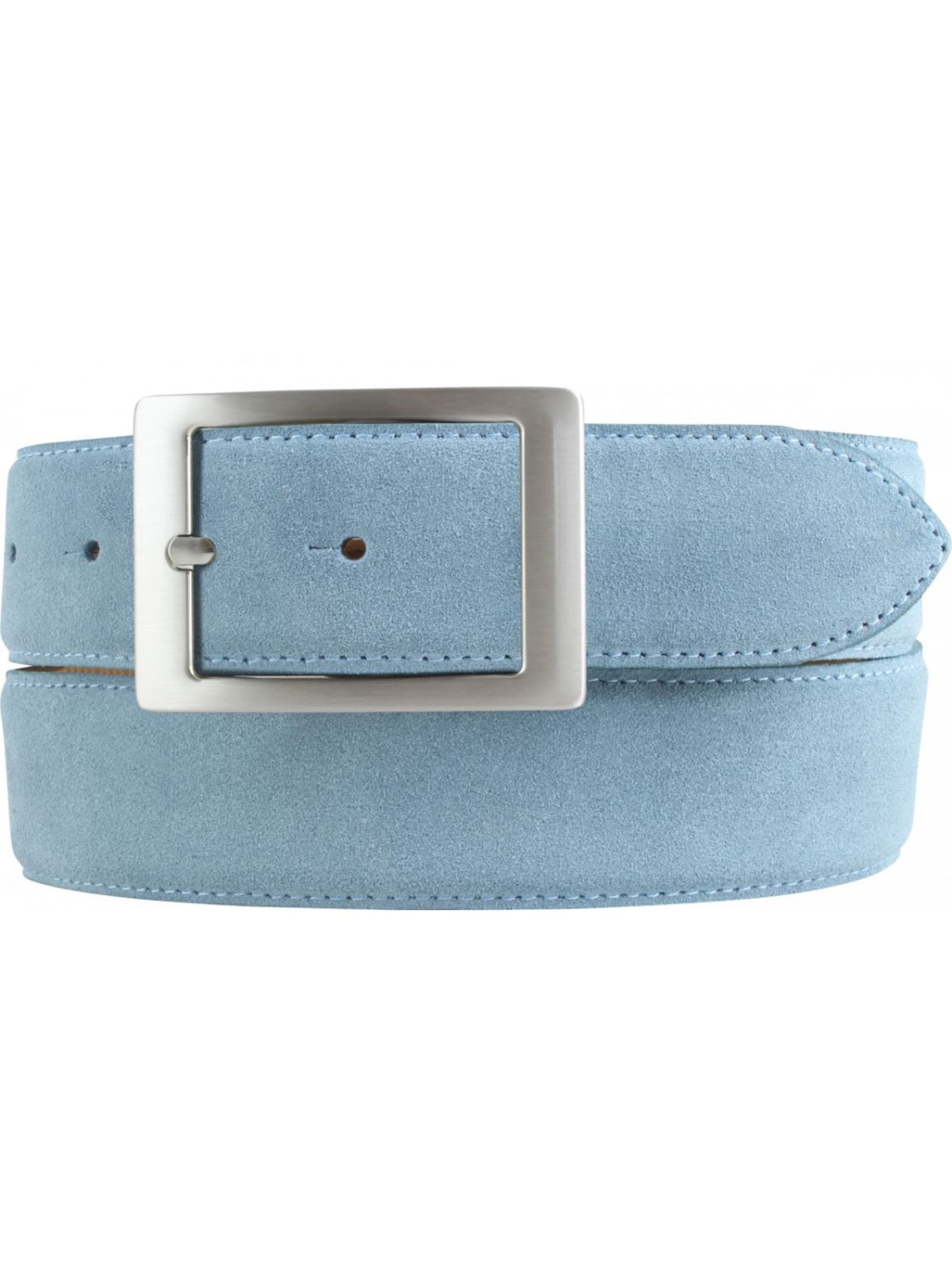 BELTINGER Gürtel 'Torinoa'‌‌‌ in Blau: Vorderseite