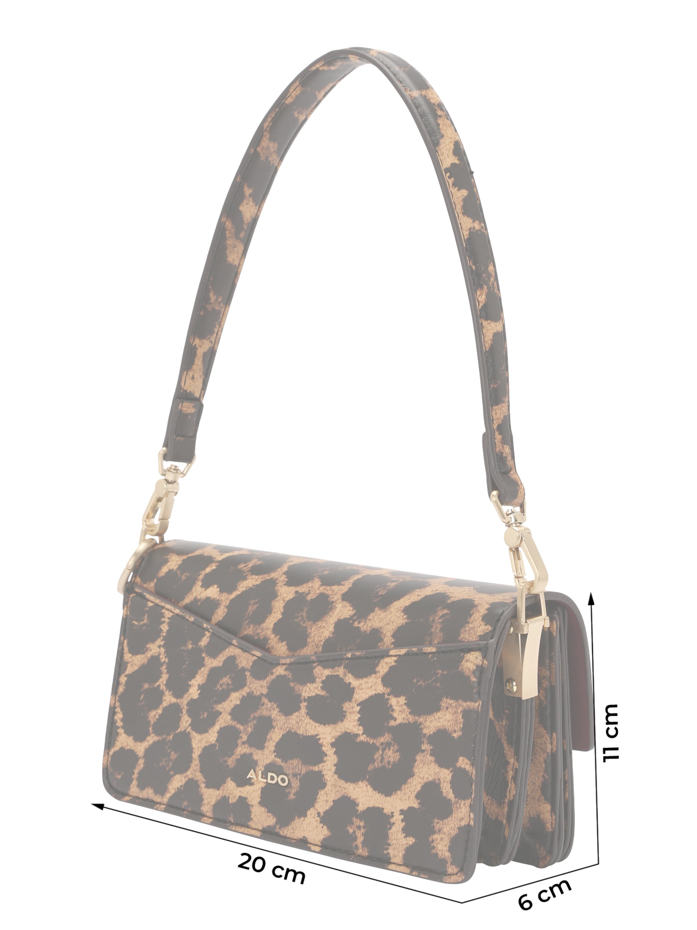 ALDO Olkalaukku 'LUXECARRY 2.0' värissä ruskea