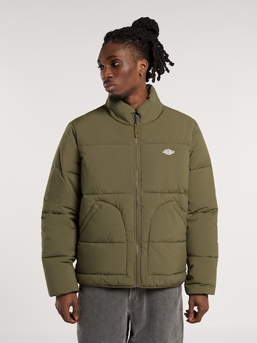 DICKIES Between-season jacket 'Summerdale' in Green: front