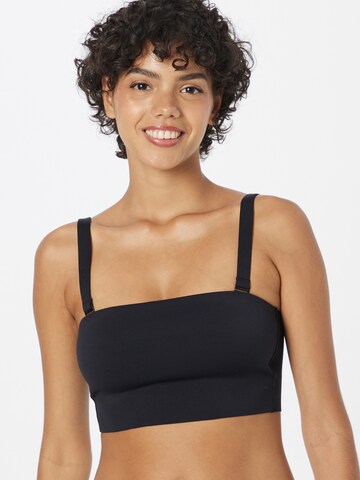 ETAM Bralette Bra in Black: front