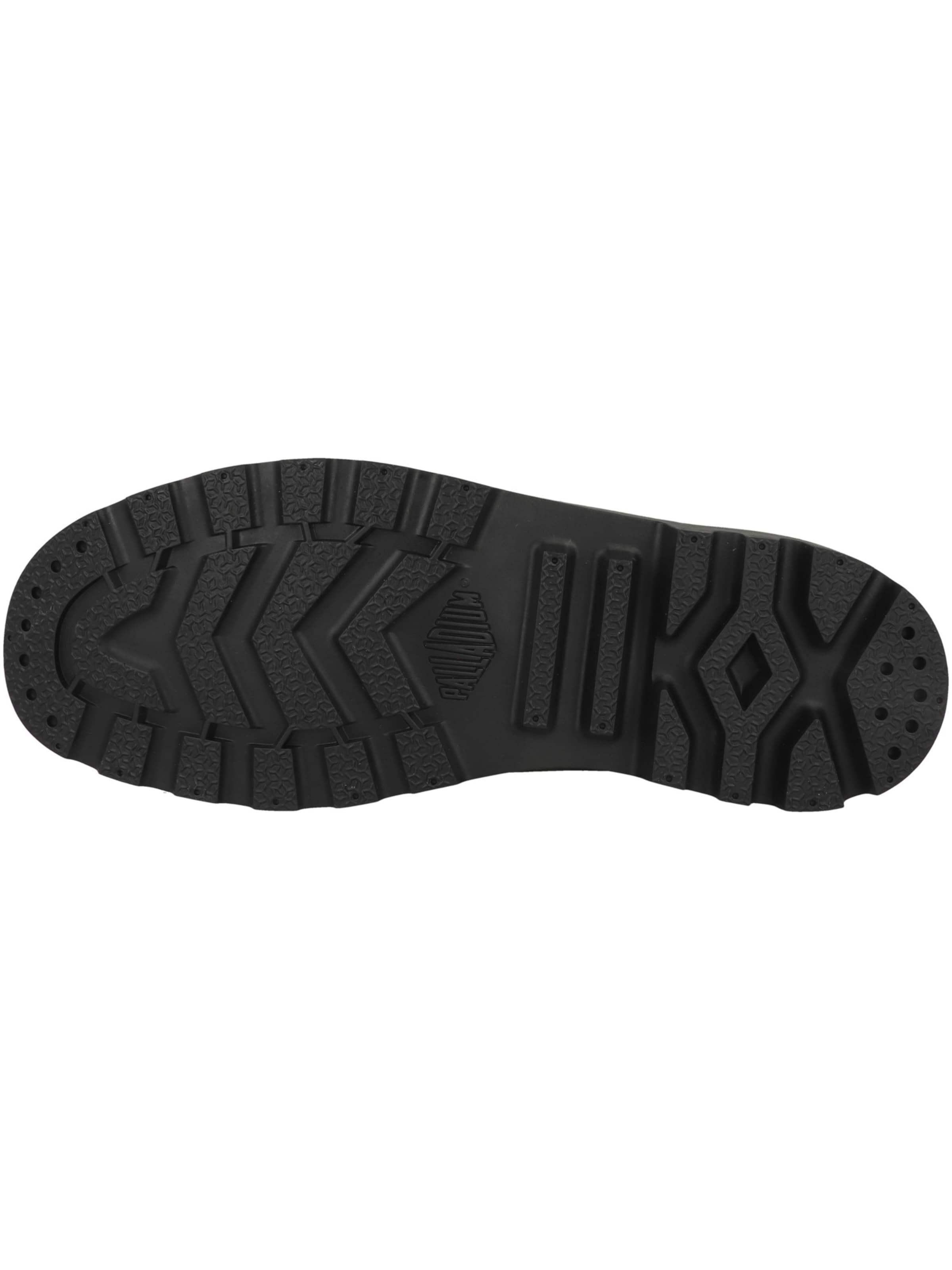 Palladium Šněrovací kozačky 'Pampa Surplus' – černá