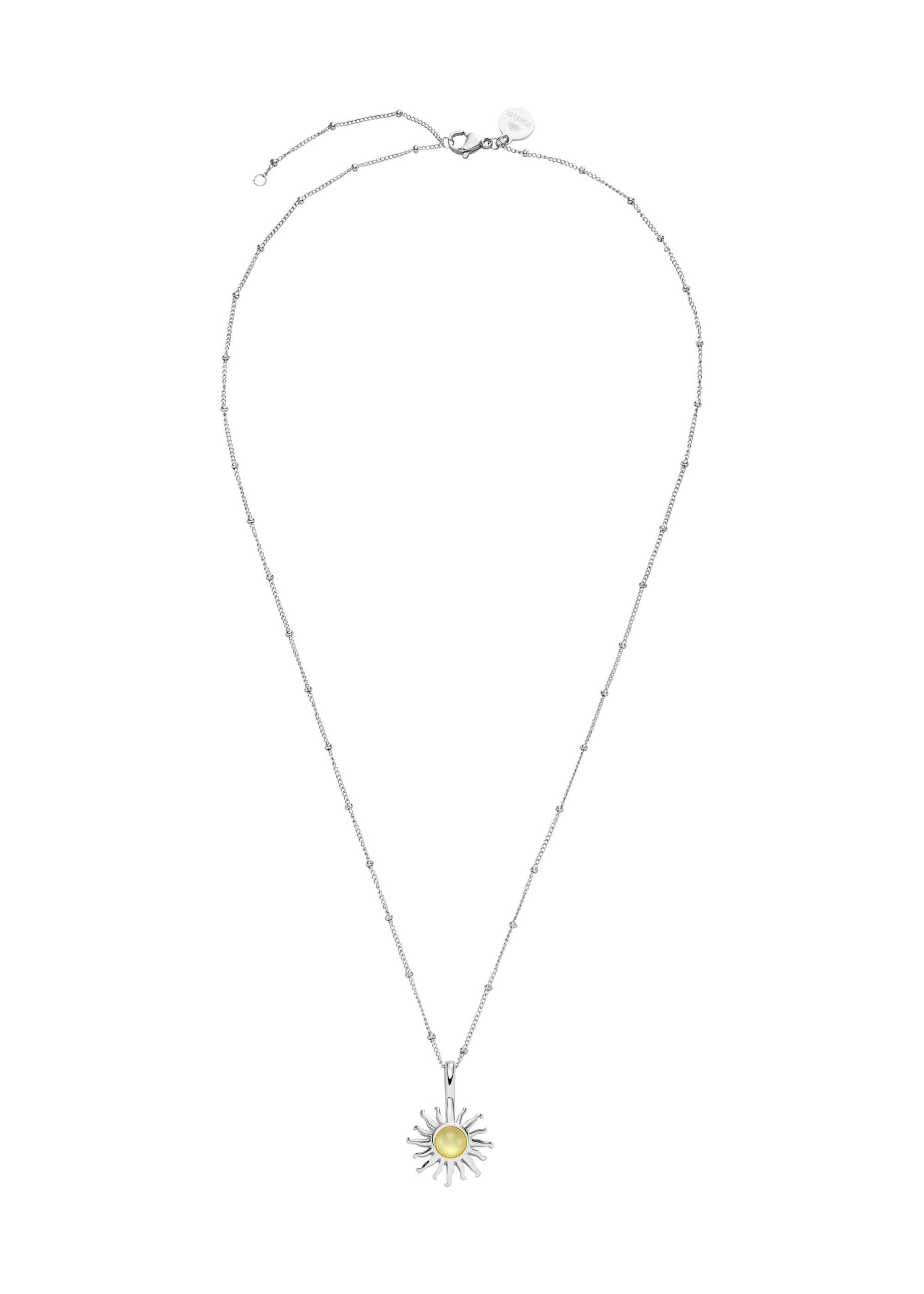 Collana 'Sun' di PURELEI in argento: frontale