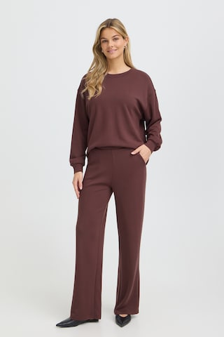 Fransa Wide leg Broek 'FRAurora' in Bruin