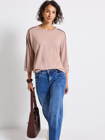 T-shirt STREET ONE en rose : devant
