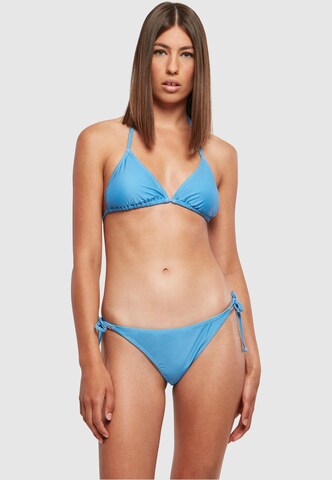 Urban Classics Triangel Bikini i blå: forside