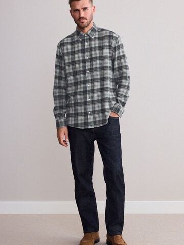 Next Regular Fit Skjorte i sort