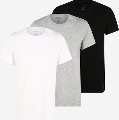 Calvin Klein Underwear T-Shirt in graumeliert / schwarz / weiß, Produktansicht