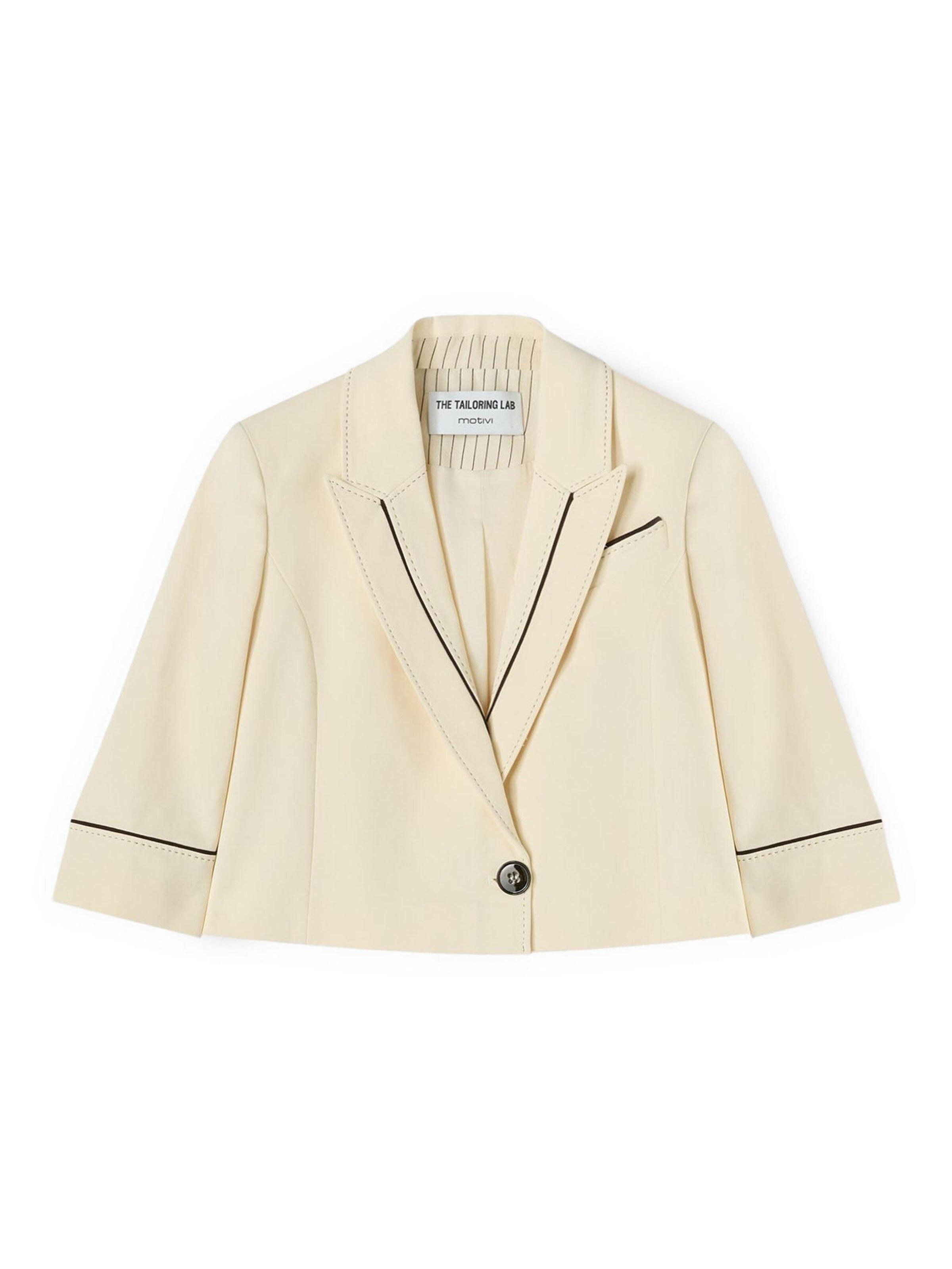 Blazer di MOTIVI in bianco: frontale