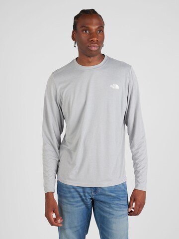 THE NORTH FACE Performance Shirt 'Reaxion Amp' in Grey: front