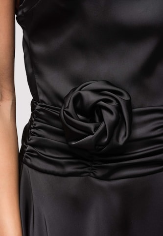 Ombre Abendkleid in Schwarz