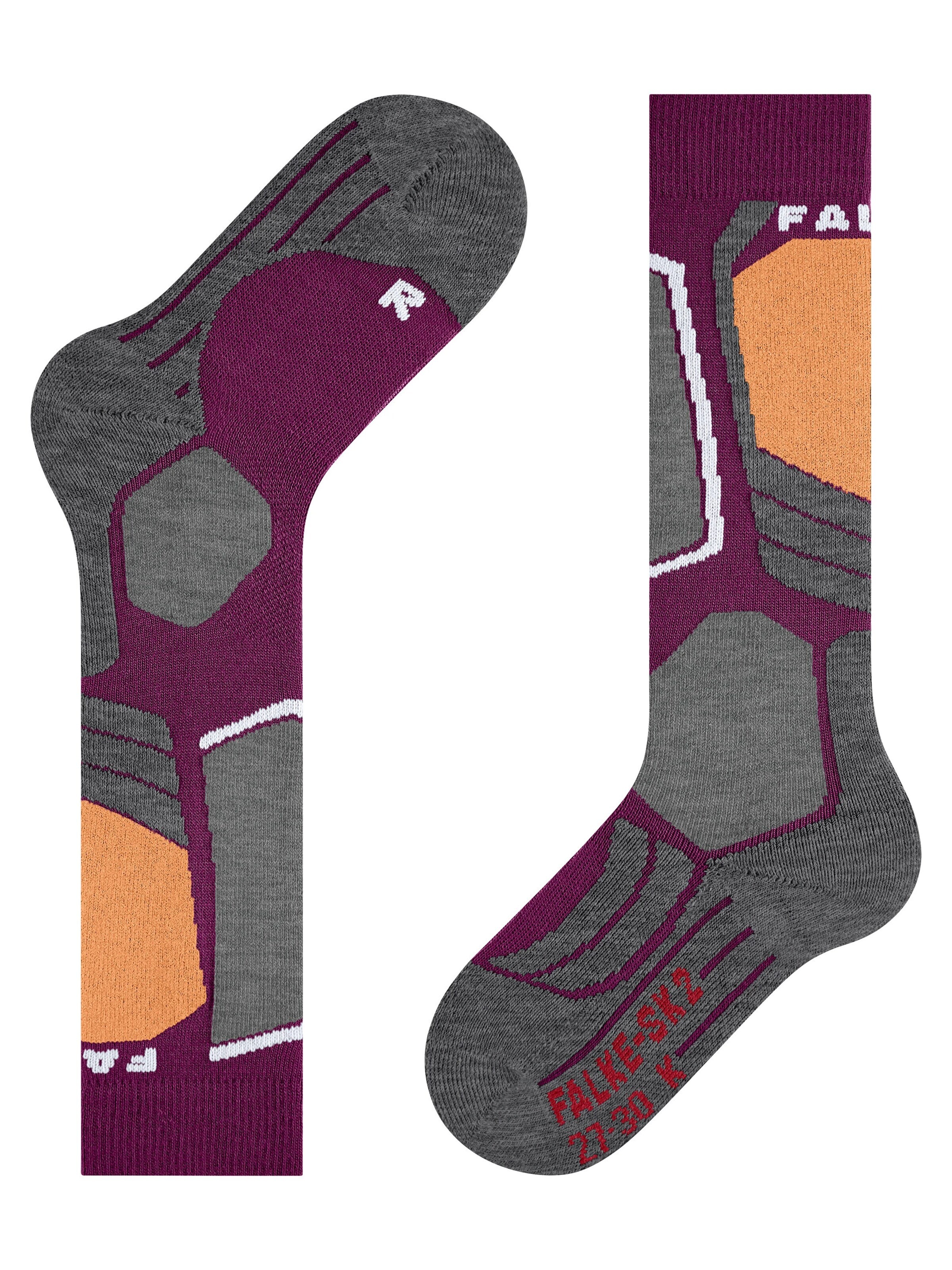 FALKE Athletic Socks 'SK2 Intermediate' in Purple