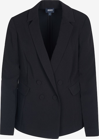 ARMANI Blazer 'Armani Jeans Blazer schwarz' in Schwarz: Vorderseite