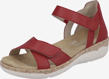 REMONTE Sandals in Red: front