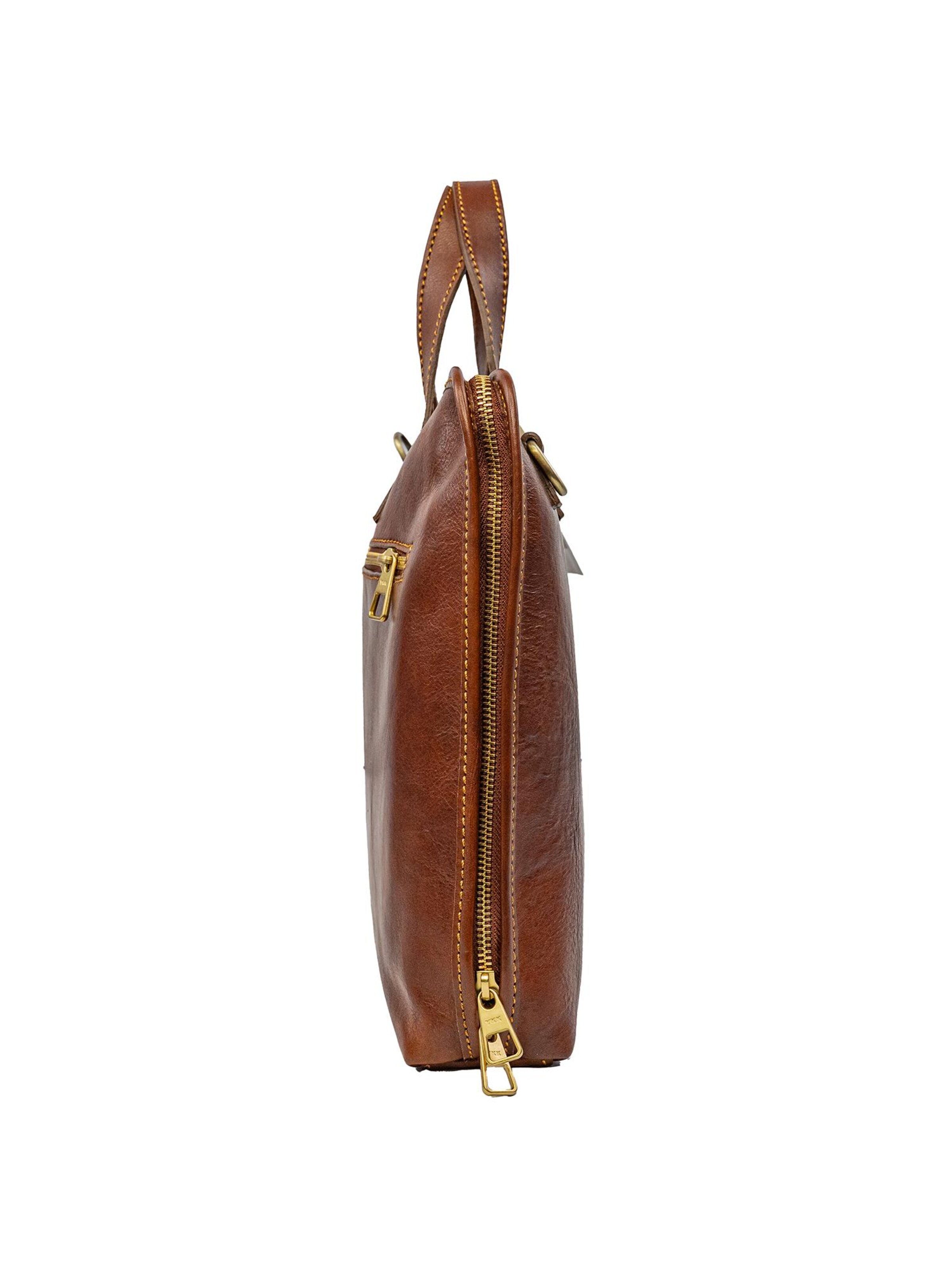 bupell Laptop Bag 'Pietro' in Brown