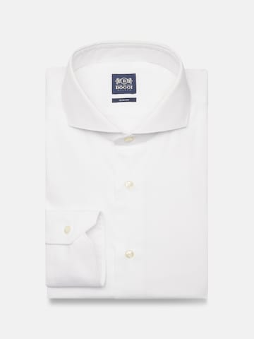 Boggi Milano Slim Fit Hemd in Weiß