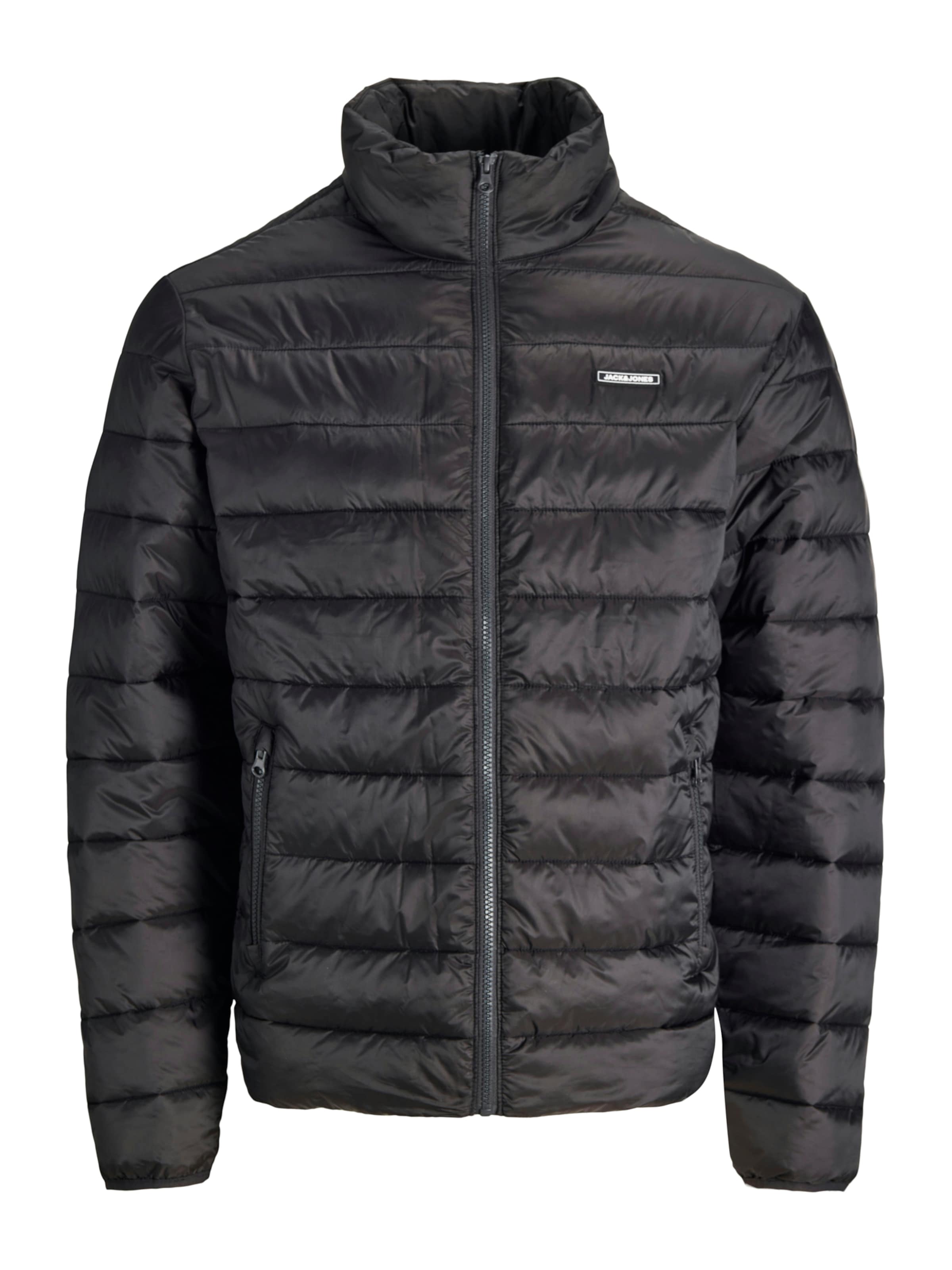 Jack & Jones Junior - Chaqueta de entretiempo 'JJLOUIS' en negro: frente