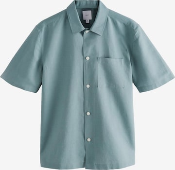 NextRegular Fit Košulja - zelena boja: prednji dio