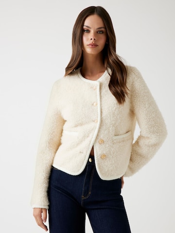 GUESS Between-Season Jacket in Beige: front