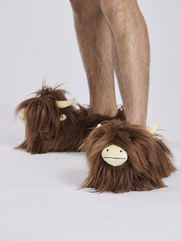 Loungeable Slippers in Brown
