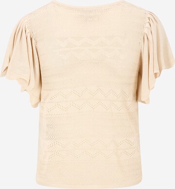 JDY Petite Sweater 'SOLIS DIANA' in Beige