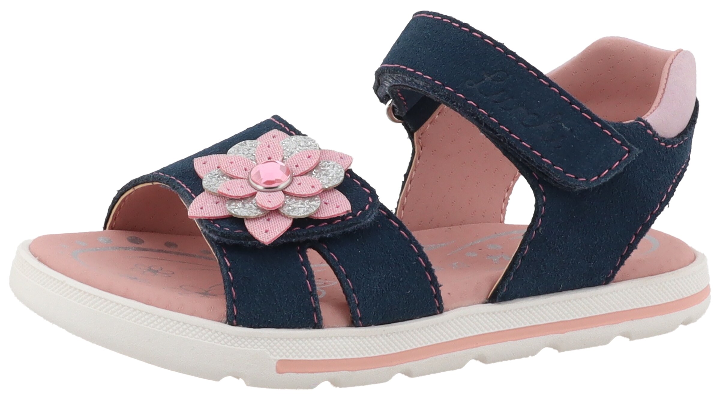 LURCHI Sandale in Blau: Vorderseite