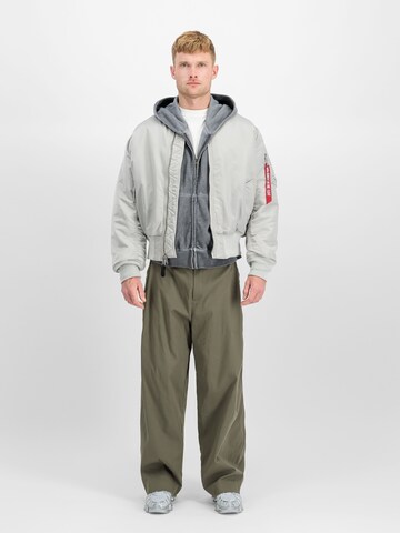 ALPHA INDUSTRIES Übergangsjacke 'MA-1'‌‌‌ in Grau