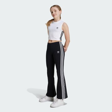 évasé Leggings 'Adicolor' ADIDAS ORIGINALS en noir : devant