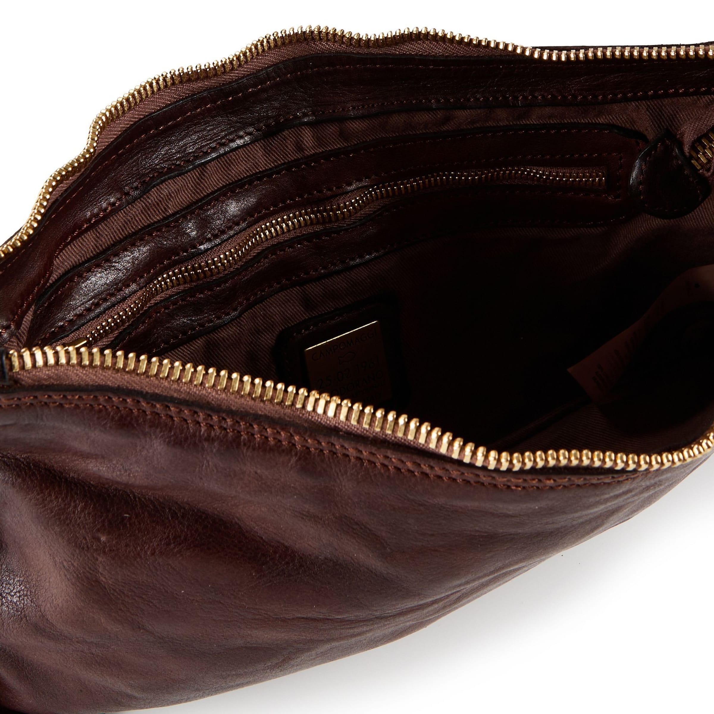 Campomaggi Schoudertas 'Mara' in Bruin