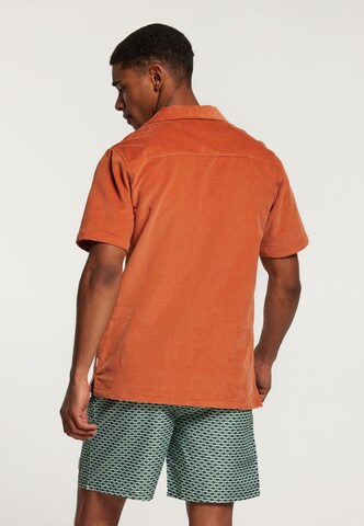 Shiwi - Ajuste regular Camisa 'Dave' en marrón