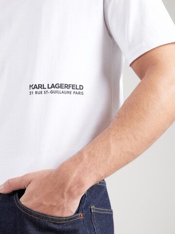 Karl Lagerfeld Футболка в Белый