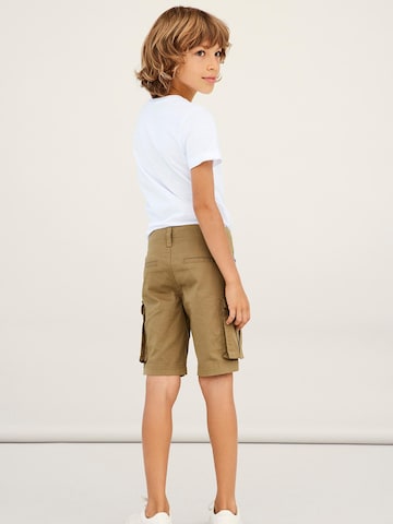 NAME IT Regular Pants 'Ryan' in Beige