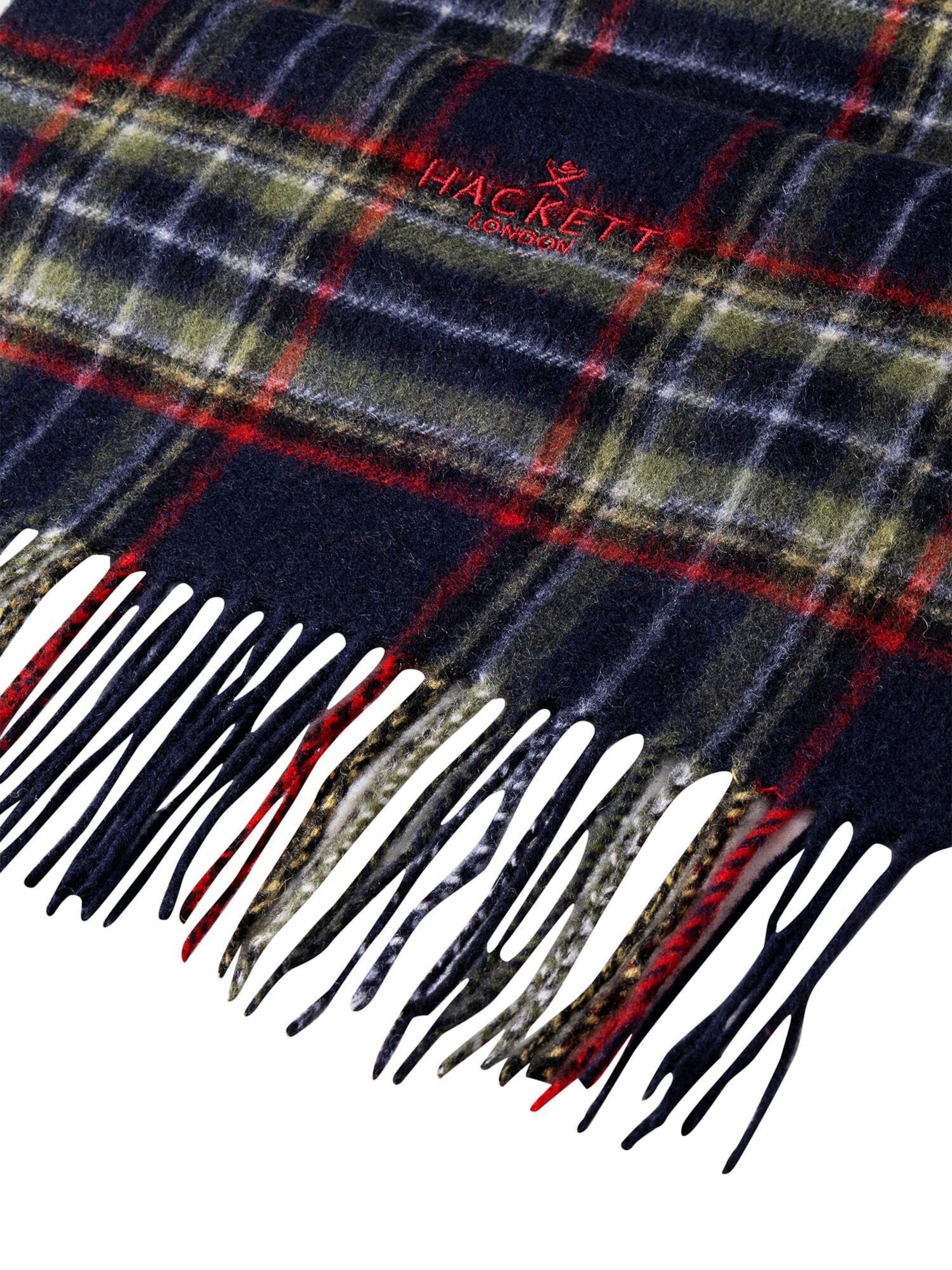 Hackett London Sjaal ' PLAID ' in Gemengde kleuren